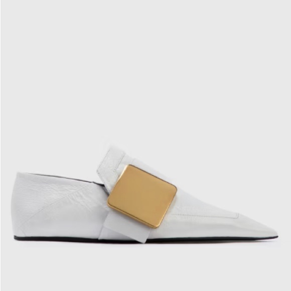 Jil Sander Pointed Toe Buckle Loafers - Picture 3 of 6